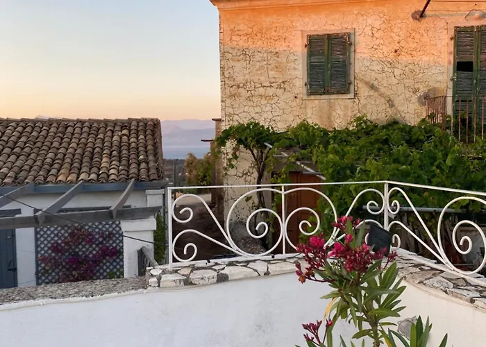 Jasmine, Sea And Mountain View In Peaceful Hamlet * Krinias
