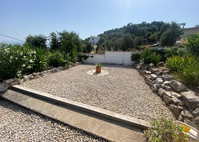 Jasmine, Sea And Mountain View In Peaceful Hamlet Krinias